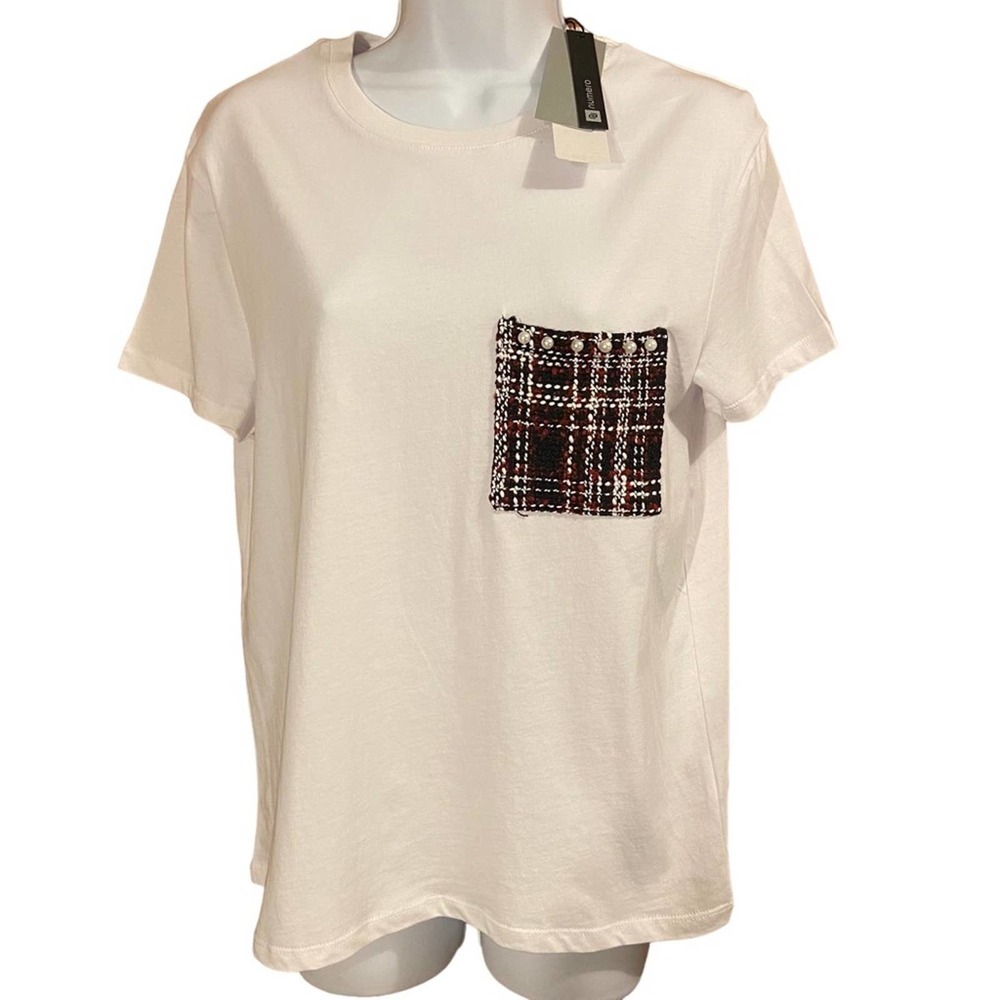 Numero Brocade Pocket T-Shirt